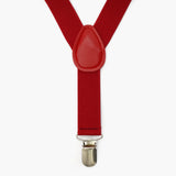 Boys Gallace Bow Set - Maroon, Boys Belts & Gallace, Chase Value, Chase Value