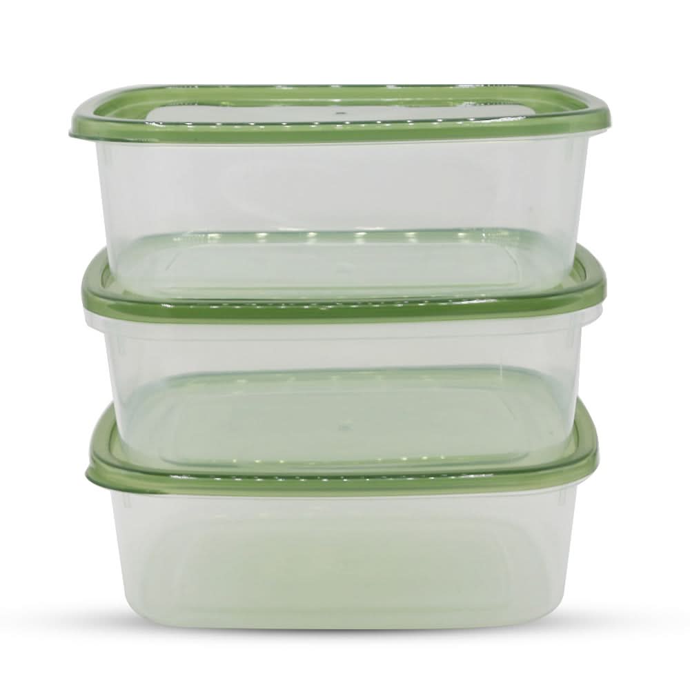 Crisper Large Bowl Pack of 3 - Green, Serving & Dining, Chase Value, Chase Value