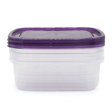 Crisper Large Bowl Pack of 3 - Purple, Serving & Dining, Chase Value, Chase Value