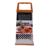 Grater Stainless Steel 4 Side, Kitchen Tools, Chase Value, Chase Value