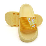 Women's Slider - Yellow, Women Slippers, Chase Value, Chase Value