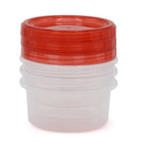 Fresh Smal Food Keeper Pack of 3 - Red, Storage Boxes, Chase Value, Chase Value