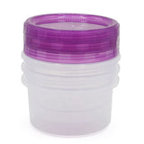 Fresh Medium Food Keeper Pack of 3 - Purple, Storage Boxes, Chase Value, Chase Value