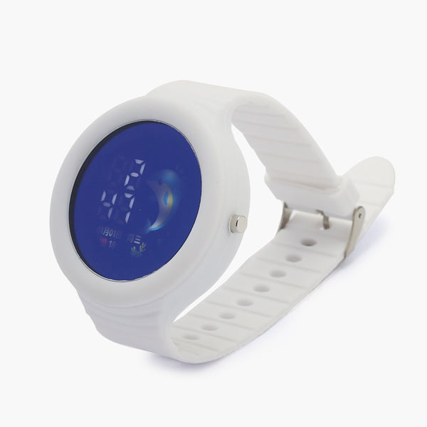 Kids LED Watch - White, Boys Watches, Chase Value, Chase Value