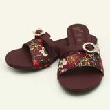Women's Slipper - Maroon, Women Slippers, Chase Value, Chase Value