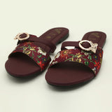 Women's Slipper - Maroon, Women Slippers, Chase Value, Chase Value