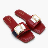 Women's Slipper - Red, Women Slippers, Chase Value, Chase Value