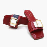 Women's Slipper - Red, Women Slippers, Chase Value, Chase Value