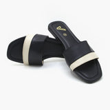 Women's Slipper - Black, Women Slippers, Chase Value, Chase Value