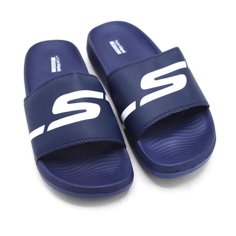 Men's Slider - Blue, Men's Slippers, Chase Value, Chase Value