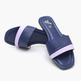 Women's Slipper - Navy Blue, Women Slippers, Chase Value, Chase Value