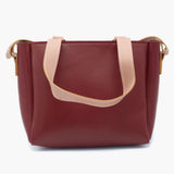 Women's Shoulder Bag - Maroon, Women Bags, Chase Value, Chase Value