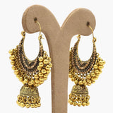 Women's Jhumki - Golden, Women Earrings & Tops, Chase Value, Chase Value