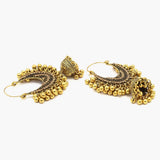 Women's Jhumki - Golden, Women Earrings & Tops, Chase Value, Chase Value