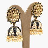 Women's Jhumki - Black, Women Earrings & Tops, Chase Value, Chase Value