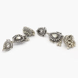 Women's Jhumki - Silver, Women Earrings & Tops, Chase Value, Chase Value