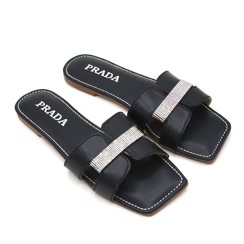 Women's Slipper - Black, Women Slippers, Chase Value, Chase Value