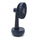 Chargeable Fan With Stand - Navy Blue, Rechargeable Fan, Chase Value, Chase Value