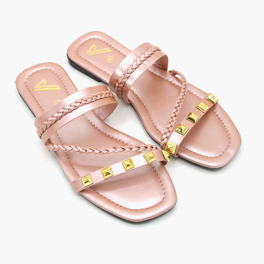 Women's Slipper - Peach, Women Slippers, Chase Value, Chase Value