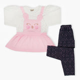 Girls Tights Suit - Light Pink, Girls Suits, Chase Value, Chase Value