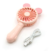 Chargeable Hand Fan - Peach, Rechargeable Fan, Chase Value, Chase Value