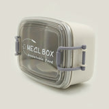 Stainless Steel Lunch Box - Grey, Tiffin Boxes & Bottles, Chase Value, Chase Value