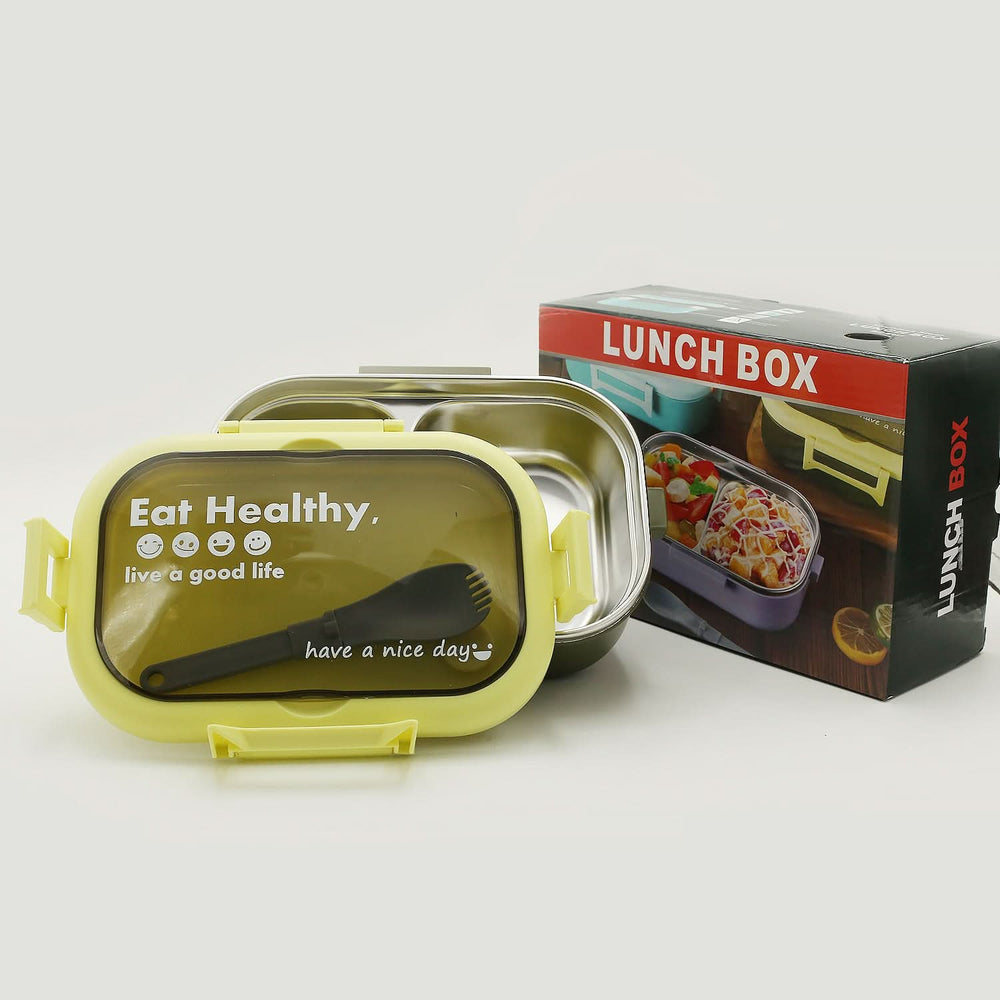 Stainless Steel Lunch Box - Olive Green, Tiffin Boxes & Bottles, Chase Value, Chase Value