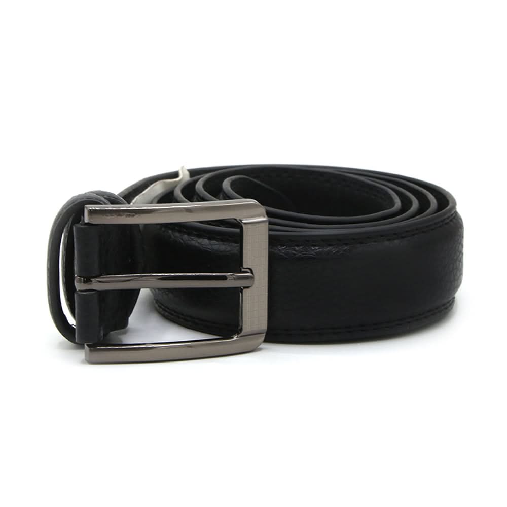 Men's Belt With Pinlock - Black, Men's Belt, Chase Value, Chase Value