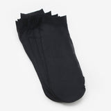 Women's Ankle Socks Pack of 5 - Black, Women Socks Stocking & Gloves, Chase Value, Chase Value