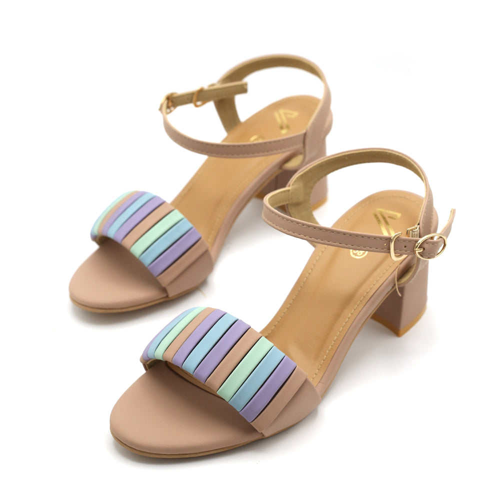 Women's Heel Sandal - Pink, Women Heels, Chase Value, Chase Value