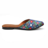 Women's Backless Pump - Blue, Women Backless Pumps, Chase Value, Chase Value
