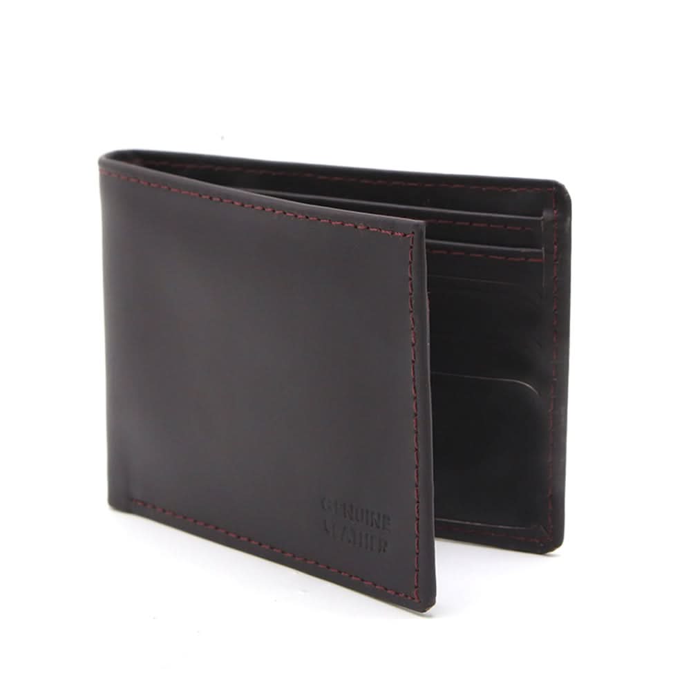Men's Dollar Size Wallet - Dark Brown, Men's Wallets, Chase Value, Chase Value