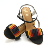 Girls Fancy Heel Sandal - Black, Girls Heels, Chase Value, Chase Value