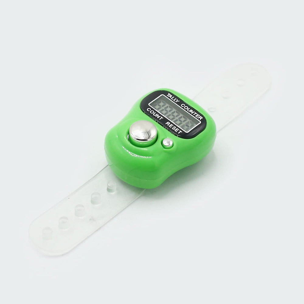 Digital Tasbeeh Counter - Green, Prayer Accessories, Chase Value, Chase Value