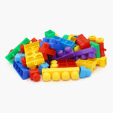 Kids Block Bag 65Pcs - Multi Color, Board Games & Puzzles, Chase Value, Chase Value