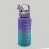 Sports Water Bottle 3Pc Set - 2000ml - Purple, Water Bottle, Chase Value, Chase Value