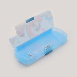 Pencil Box - Sky Blue, Stationary Pouch & Box, Chase Value, Chase Value