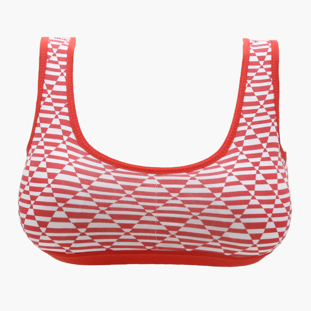 Girls Foam Biddies - Red, Girls Shameez Camisole & Biddies, Chase Value, Chase Value