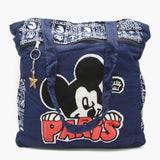 Women's Fabric Bag - Navy Blue, Women Bags, Chase Value, Chase Value