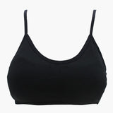Valuables Girls Foam Biddies - Black, Girls Shameez Camisole & Biddies, Chase Value, Chase Value
