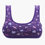 Girls Foam Biddies - Purple, Girls Shameez Camisole & Biddies, Chase Value, Chase Value