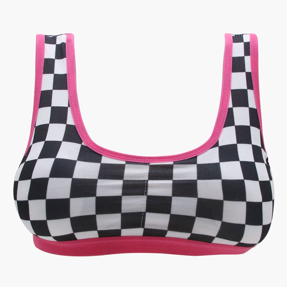 Girls Foam Biddies - Dark Pink, Girls Shameez Camisole & Biddies, Chase Value, Chase Value