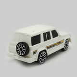 Friction Jeep Toyota - White, Die-cast Model Car, Chase Value, Chase Value