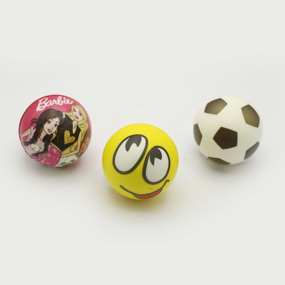 Foam Sports Ball 3 Pcs - Multi-Color, Stuffed Toys, Chase Value, Chase Value