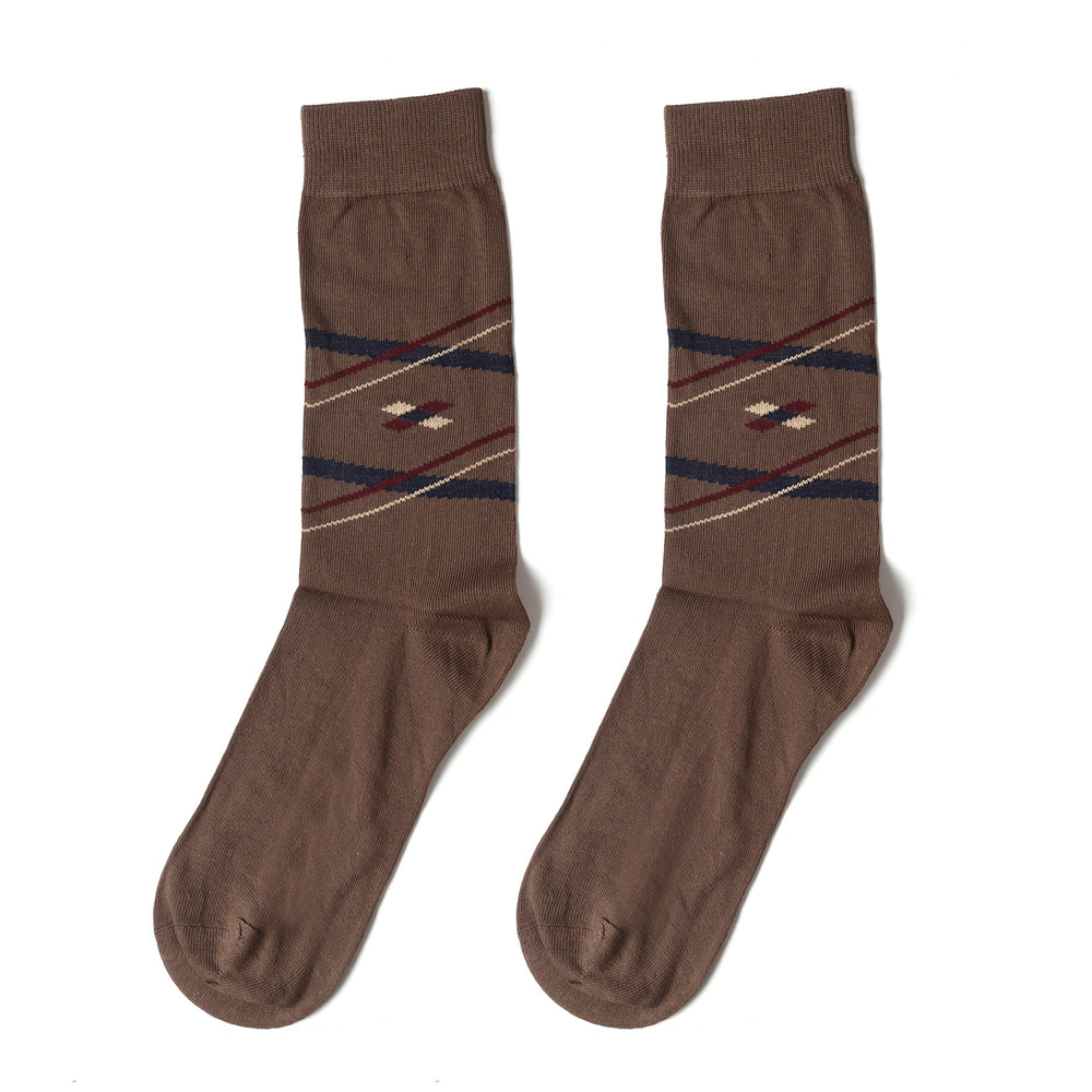 Eminent Men's Cotton Socks - Brown, Men's Socks, Eminent, Chase Value