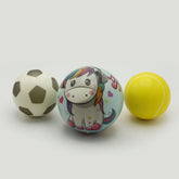 Foam Sports Ball 3 Pcs - Multi Color, Stuffed Toys, Chase Value, Chase Value