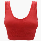 Women's Air Bra - Red, Women Bras, Chase Value, Chase Value