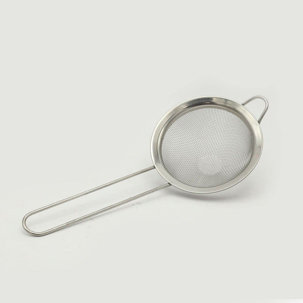 Tea Strainer Deep Steeliness Steel - Silver, Strainer, Chase Value, Chase Value