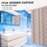 Peva Shower Curtain 180 X 200, Shower Curtain, Chase Value, Chase Value