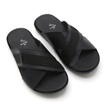 Men's Casual Slippers - Black, Men's Slippers, Chase Value, Chase Value